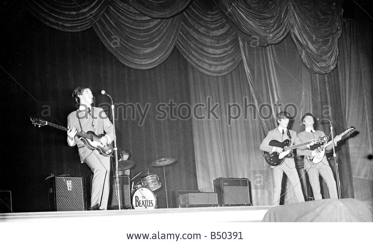 Beatles files 1963 The Beatles in concert at Granada cinema East Ham London 