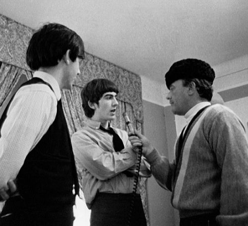 February 10 1964 — Murray the K interviews George and Paul at the Plaza Hotel February 10 1964 — Murray the K interviews George and Paul at the Plaza Hotel