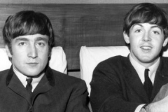 John Lennon was day drunk when he first met Paul McCartney.