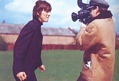 George on set of A Hard Day’s Night