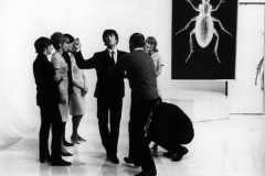 On the set of A Hard Day's Night