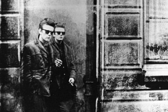Double exposure of Stuart Sutcliffe in Hamburg, 1960
