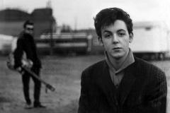 Paul McCartney and Stuart Sutcliffe in Hamburg, 1960