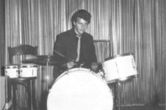 Pete Best at the Indra Club, Hamburg, 17 August 1960