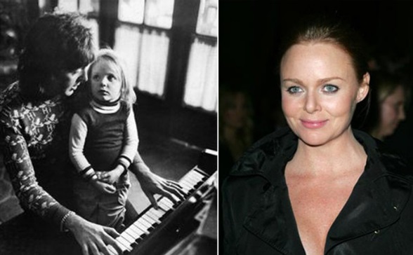 6-Stella Nina McCartney – born September 13, 1971 with Linda McCartney