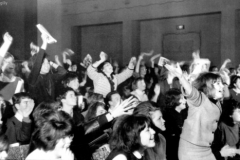Fans at the Beatles Christmas Show at the Finsbury Park Astoria, London. Dec 1963
