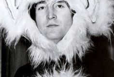 John Lennon In costume for the Beatles Christmas Show.