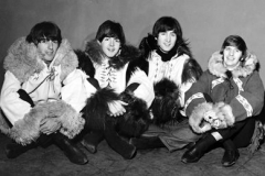 The Beatles Christmas show 1964 at the Hammersmith Odeon in London, England