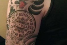 14- beatles tattoo
