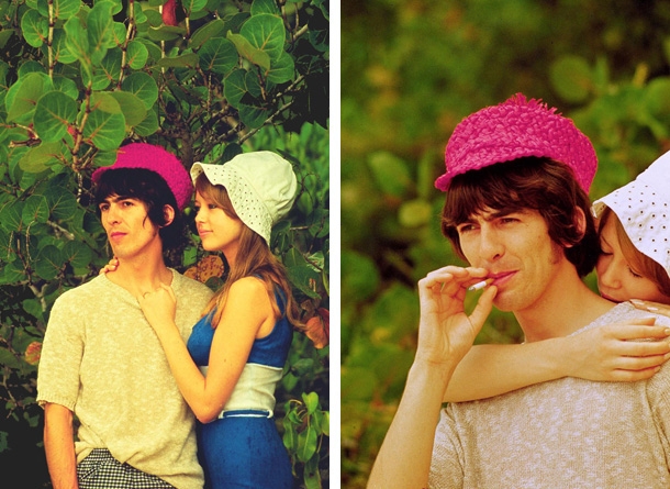 15-George Harrison and Pattie Boyd Photographs,photos,images