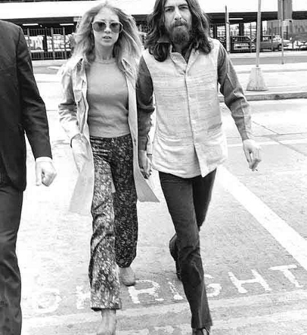 19-George Harrison and Pattie Boyd Photographs,photos,images