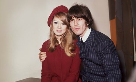 2-George Harrison and Pattie Boyd Photographs,photos,images