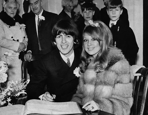 23-George Harrison and Pattie Boyd Photographs,photos,images