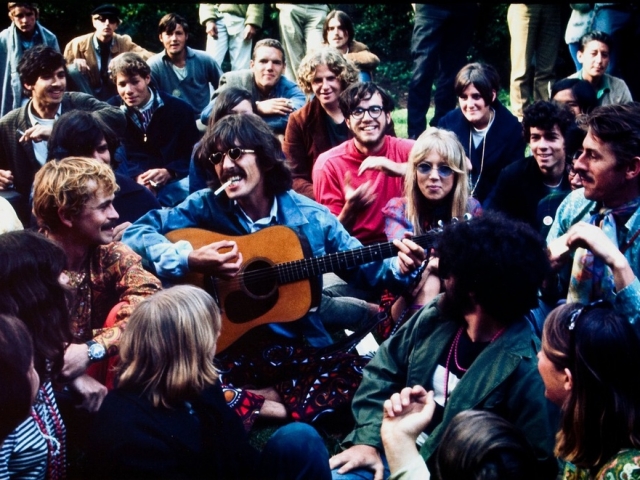 32-George Harrison and Pattie Boyd Photographs,photos,images