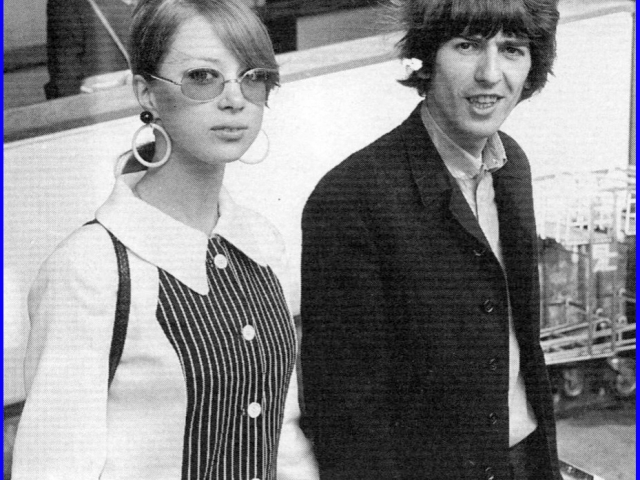 45-George Harrison and Pattie Boyd Photographs,photos,images