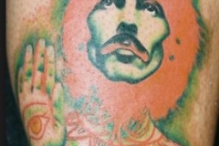 11- george harrison tattoo