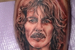 15- george harrison tattoo