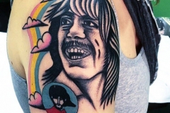 17- george harrison tattoo