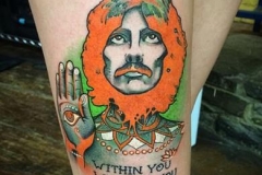3- george harrison tattoo
