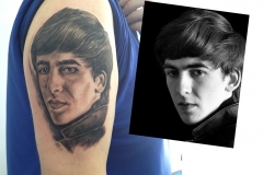 4-george harrison tattoo