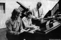 George Martin, Mal Evans, Paul McCartney