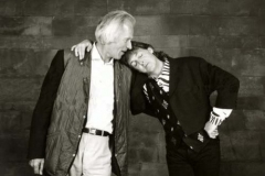 George Martin and Paul McCartney