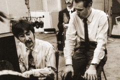 John Lennon and George Martin