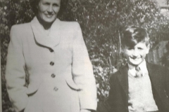 14 - Aunt Mimi and young John Lennon