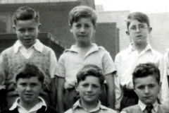 22- John at Dovetale school 1951 (top middle) Although john needed eye glasses , he refused to wear them, saying the other boys would see him as weak....