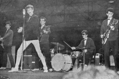 Probably the earliest known photo of the `Rory Storm and the Hurricanes'