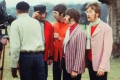 Beatles filming the promotional clip for Strawberry Fields Forever, at Knole Park in Sevenoaks, Kent.
