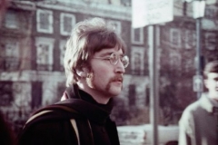John filming Strawberry Fields..