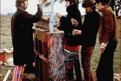 The Beatles filming Strawberry Fields Forever video clip, MMT, 1967