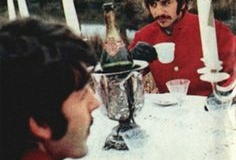 The Beatles (filming the promotional clip for Strawberry Fields Forever, at Knole Park in Sevenoaks, Kent.