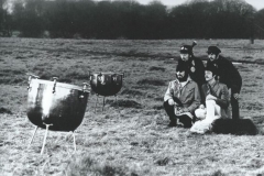 The Beatles in Knole Park, filming the promo for Strawberry Fields Forever, by Jane Bown, 1967