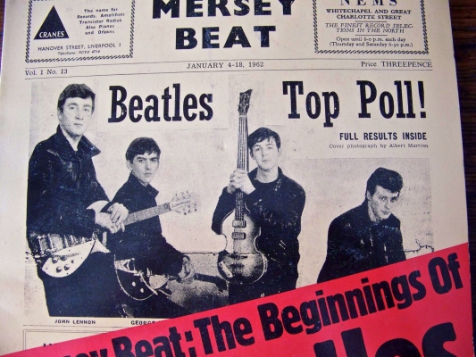 Vintage Beatles Mersey Beat 1977 Magazine