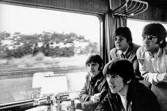 June 1966 - Beatles on the train
