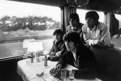 on the train