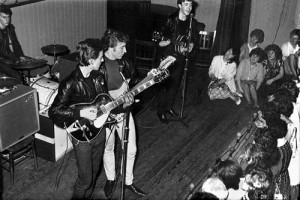 The Beatles played a gig at the Town Hall in Litherland, Liverpool.