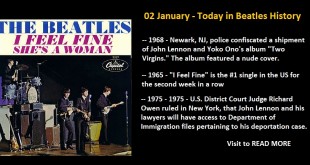 02 January - Today in Beatles History