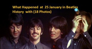 25 january beatles photos from history
