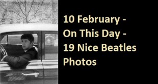10 February - On This Day - 19 Nice Beatles Photos