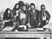 Allen Klein-with beatles.