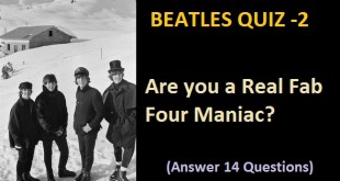 Beatles Quiz 2 - Are you a Real Fab Four Maniac quiz