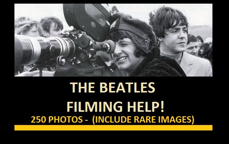The Beatles Filming Help (Photo Gallery)
