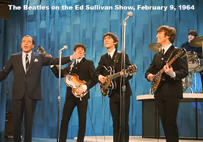 The Beatles on Ed Sullivan Show