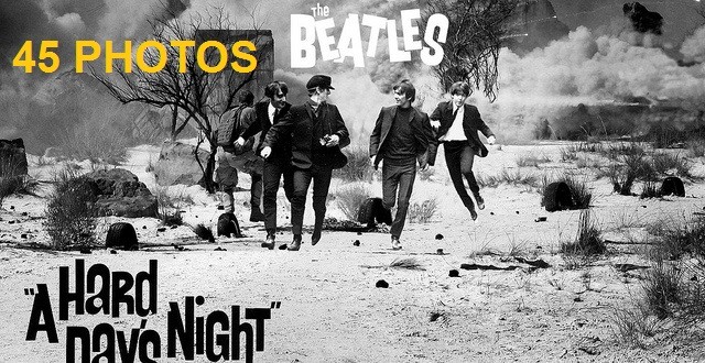 The Beatles - A Hard Day's Night movie photos