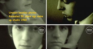 Unseen beatles photos Revealed 50 years ago make up studio 1960