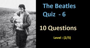 The Beatles Quiz - 6