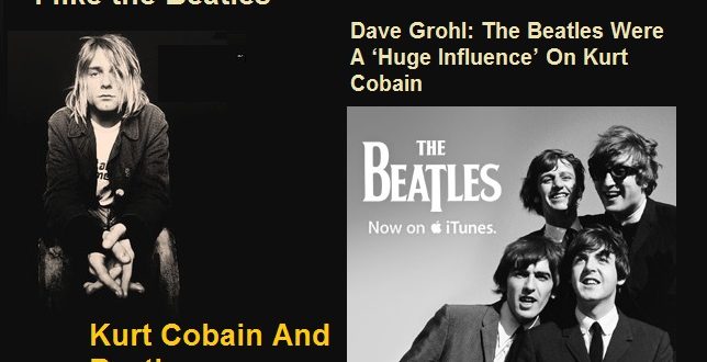 Kurt Cobain And Beatles